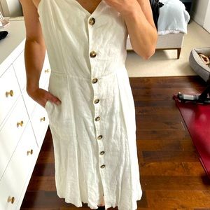 Aritzia Rosalie Wilfred linen dress